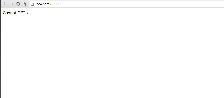ブラウザにページが表示されました。